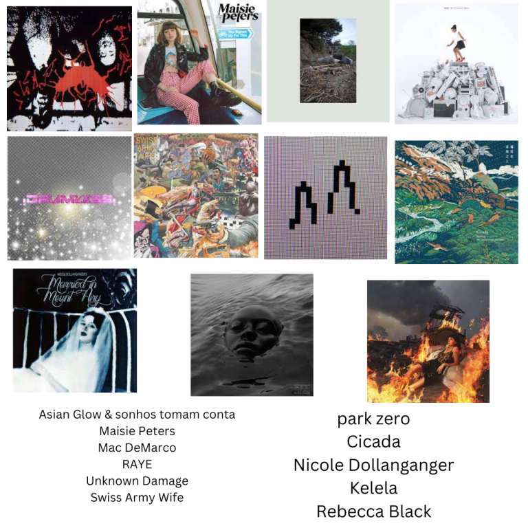 11 mini album reviews! (Asian Glow & sonhos tomam conta, Maisie Peters, Mac DeMarco, and more)